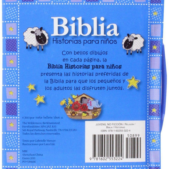 Biblia historias para niños - Pura Vida Books