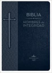 Biblia hombres de integridad azul / RVR 1960 Tapa blanda - Pura Vida Books