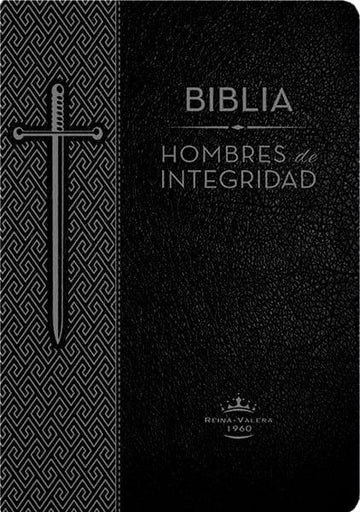 Biblia hombres de integridad negra/ RVR 1960 Tapa blanda - Pura Vida Books