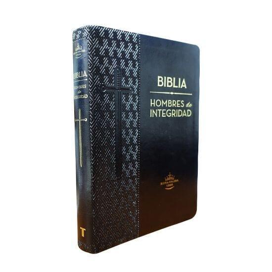 Biblia hombres de integridad negra/ RVR 1960 Tapa blanda - Pura Vida Books