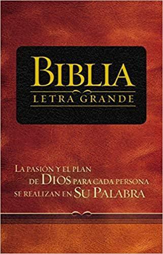 Biblia letra grande RV 1909 (Spanish Edition) - Pura Vida Books