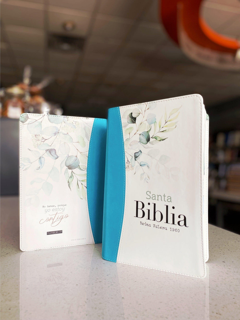 Biblia Letra Grande Tamaño Manual RVR1960 Hojas Verdes - Pura Vida Books