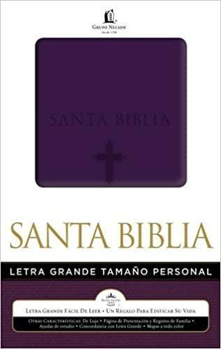 Biblia Letra Grande Tamaño Personal RV60 - Pura Vida Books
