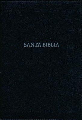 Biblia NVI Letra Gde. Tam. Manual, Piel Fab. Negra, Indice - Pura Vida Books