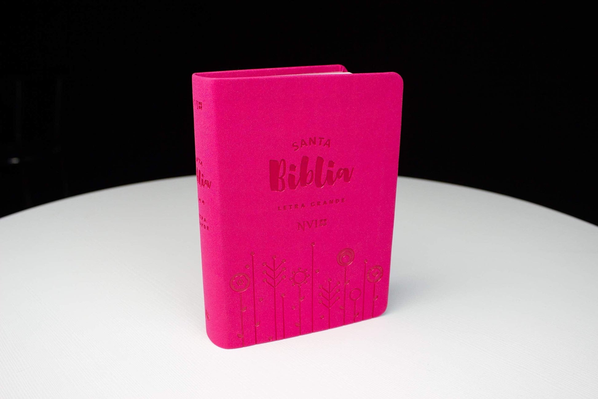 Biblia NVI letra grande - Tamaño mediano - Fucsia - Pura Vida Books