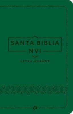 Biblia NVI Letra Grande Verde - Pura Vida Books