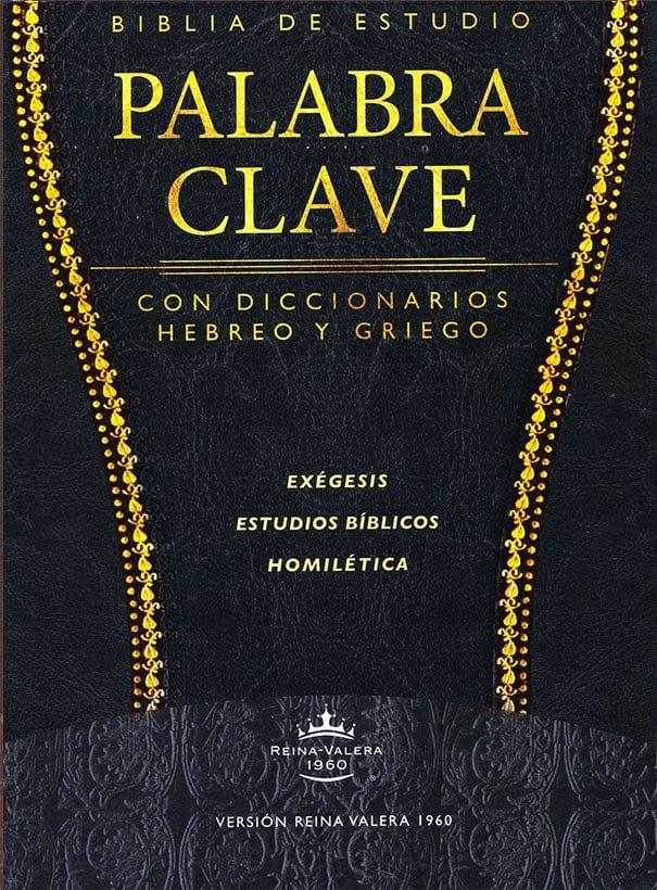 Biblia Palabra Clave Estudio RVR60 - Negra - Pura Vida Books