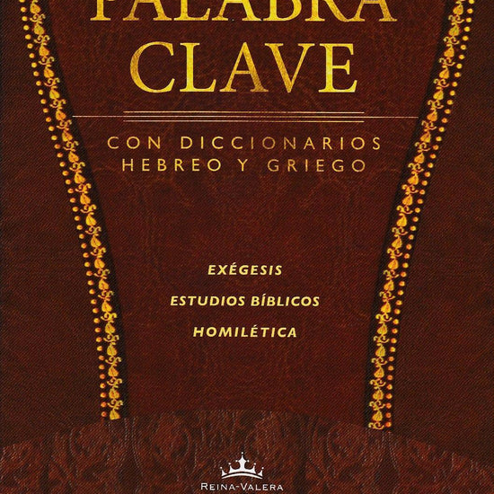 Biblia Palabra Clave Estudio RVR60 - Pura Vida Books