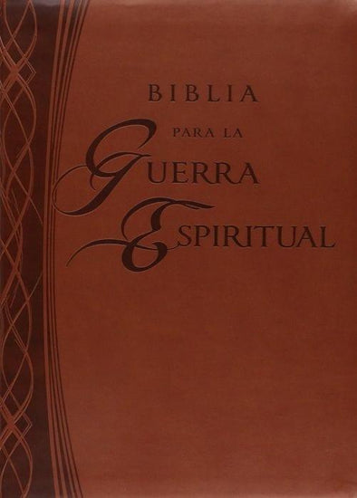 Biblia Para La Guerra Espiritual Marrón Con Indice - Pura Vida Books