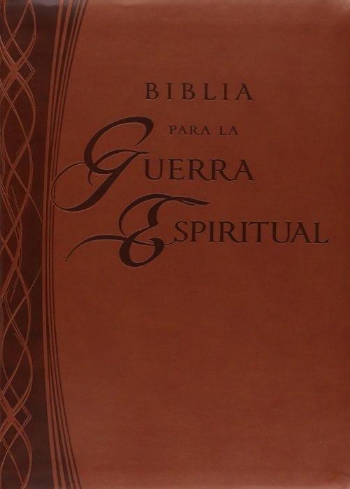 Biblia Para La Guerra Espiritual Marrón Con Indice - Pura Vida Books