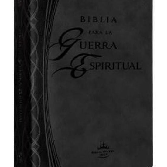 Biblia Para La Guerra Espiritual Negro Con Indice - Pura Vida Books