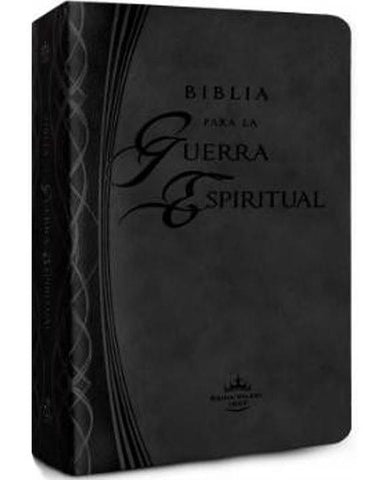 Biblia Para La Guerra Espiritual Negro Con Indice - Pura Vida Books