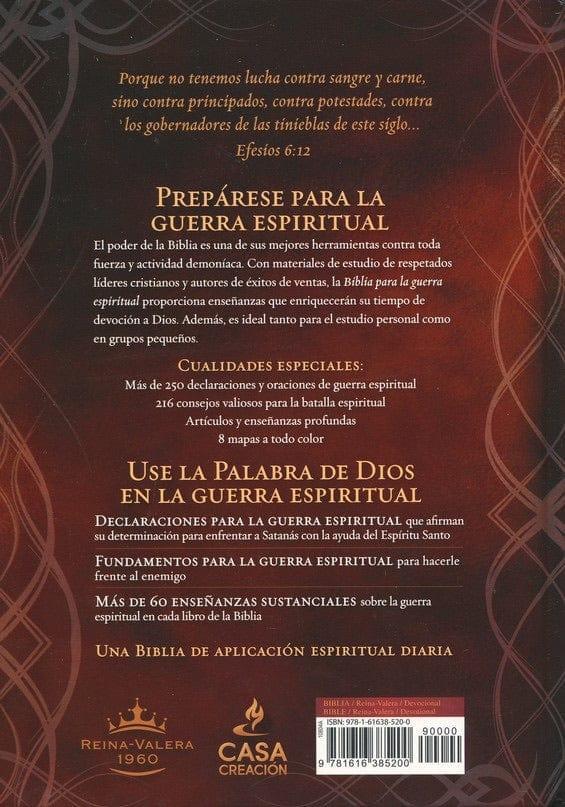 Biblia para la guerra espiritual Tapa Dura - Pura Vida Books