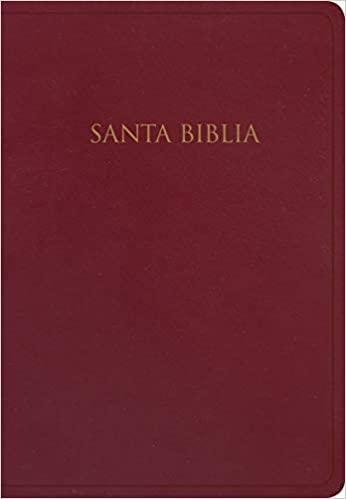 Biblia para regalos y premios, borgoña imitación piel RVR60 - Pura Vida Books