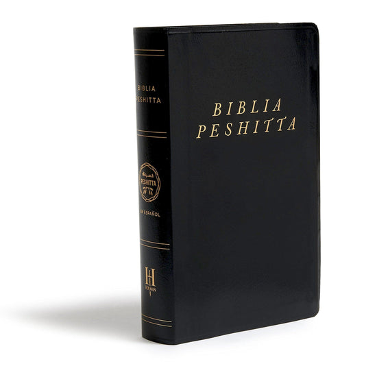 Biblia Peshitta, negro imitación piel: Revisada y aumentada - Pura Vida Books