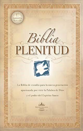 Biblia Plenitud RVR60 Tapa Dura - Pura Vida Books