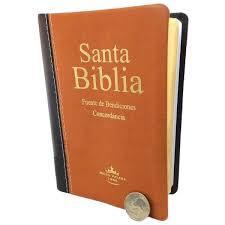 Biblia Reina Valera 1960 Compacta De Promesas Imit* Piel Cafe - Pura Vida Books