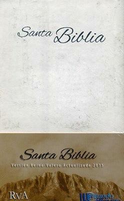 Biblia Reina Valera Actualizada 2015 Blanca Piel Europea - Pura Vida Books