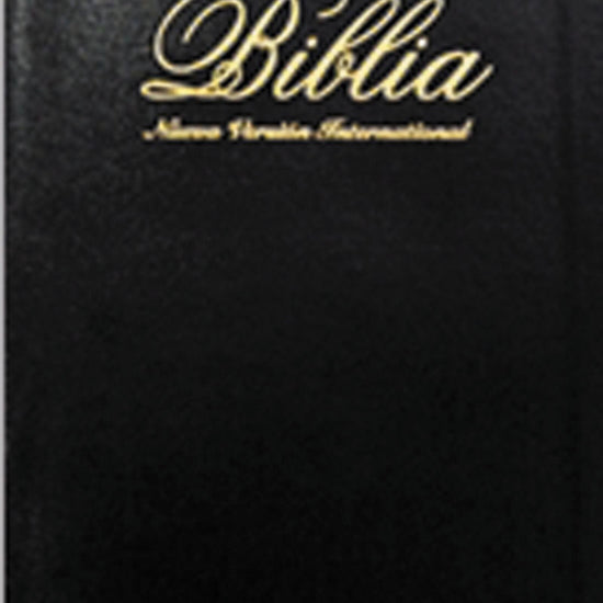 Biblia Semifina Para Regalo Negra NVI - Pura Vida Books