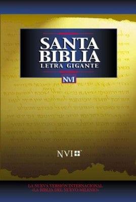 Biblia Tela Negro NVI Indice - Pura Vida Books