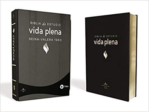 Biblia Vida Plena, Reina-Valera 1960, Imitación Piel Negro - Pura Vida Books