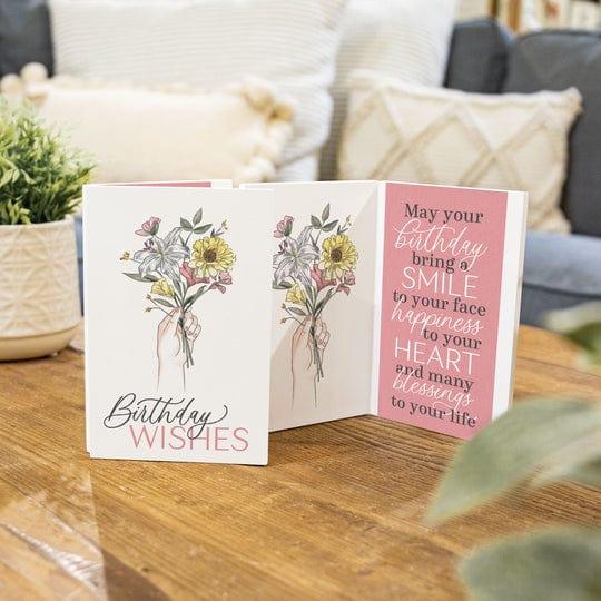 Birthday Wishes Wooden Keepsake Card - Pura Vida Books