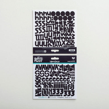 Black Eyed Pea Alphabet -Stickers - Pura Vida Books
