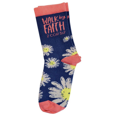 Bless My Sole Socks Walk By Faith - Pura Vida Books