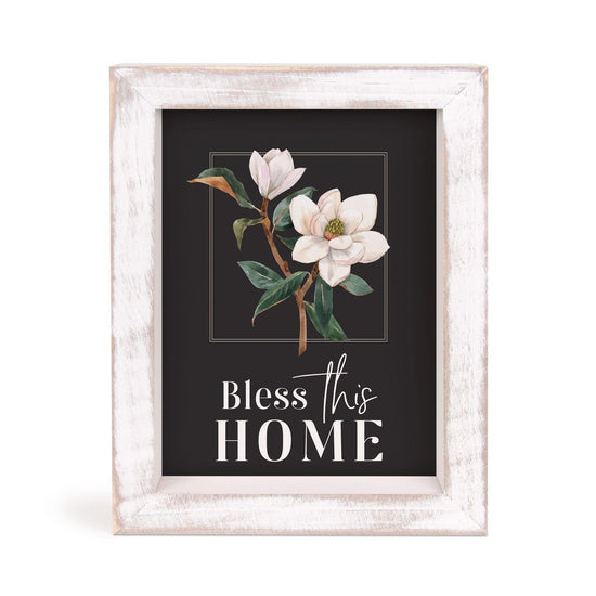 Bless Our Home Framed Art - Pura Vida Books