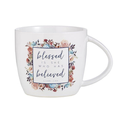 Blessed is She Who Has Believed Gift Mug - Pura Vida Books