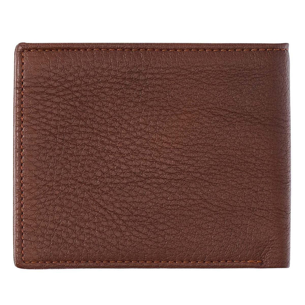 Blessed Is The Man Brown Genuine Leather Wallet - Jeremiah 17:7 - Pura Vida Books