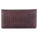 Blessed Man Two-tone Brown Faux Leather Checkbook Cover - Jeremiah 17:7 - Pura Vida Books