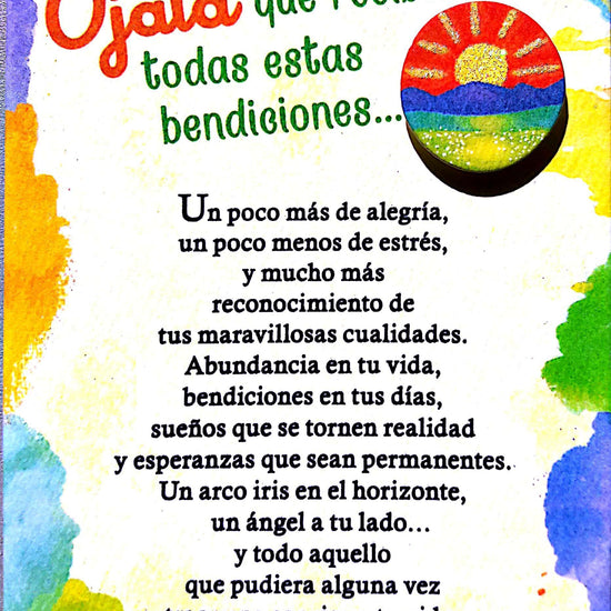 Blue Mountain Arts Iman Ojala que recibas todas estas bendiciones - Pura Vida Books