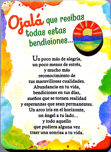 Blue Mountain Arts Iman Ojala que recibas todas estas bendiciones - Pura Vida Books
