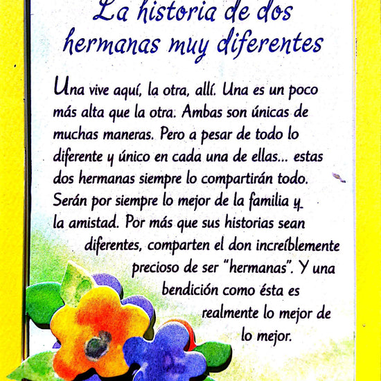 Blue Mountain Arts Imanen La historia de dos hermanas muy diferentes - Pura Vida Books