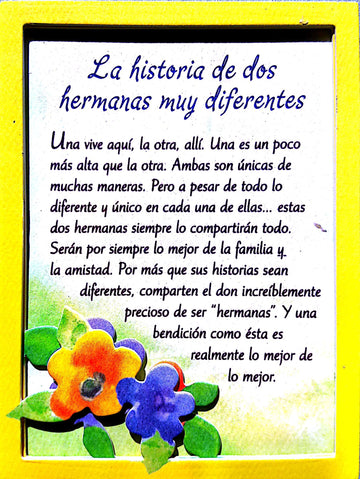 Blue Mountain Arts Imanen La historia de dos hermanas muy diferentes - Pura Vida Books