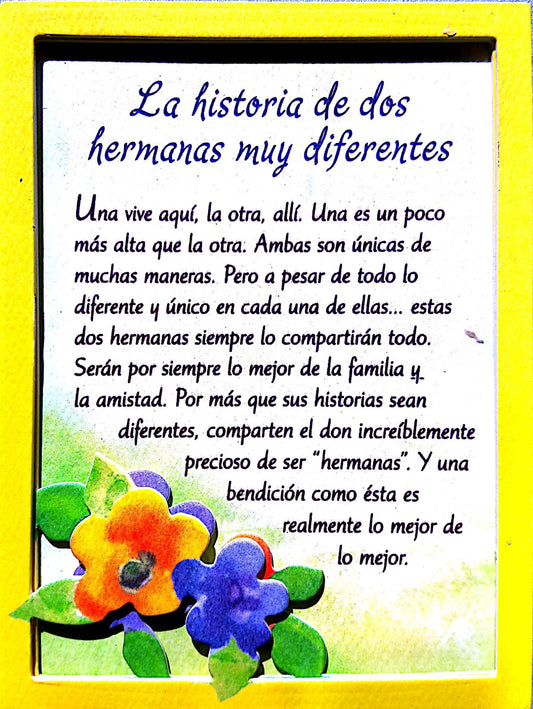 Blue Mountain Arts Imanen La historia de dos hermanas muy diferentes - Pura Vida Books