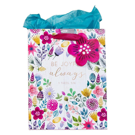 Bolsa de regalo - Be Joyful Always - Pura Vida Books