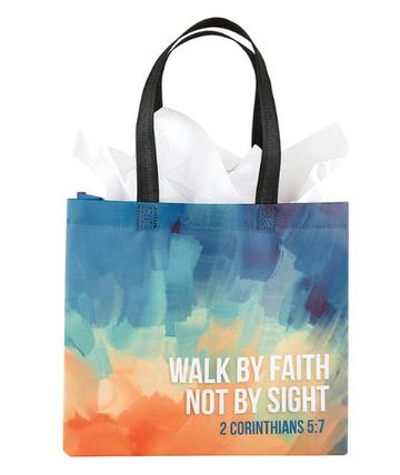 Bolsa de regalo reutilizable Walk by Faith