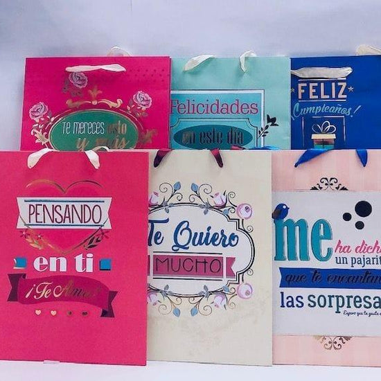 Bolsas de Regalo Mediana - Pura Vida Books