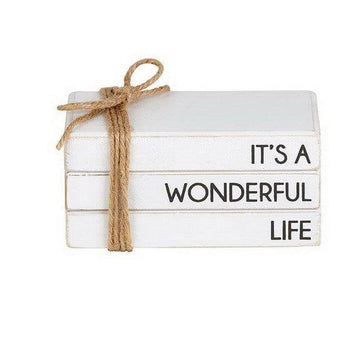 Book Block - It’s a Wonderful Life - Pura Vida Books