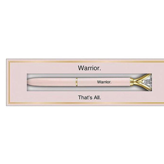 Boxed Gem Pen - Warrior - That's All® - Pura Vida Books