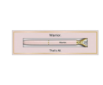 Boxed Gem Pen - Warrior - That's All® - Pura Vida Books