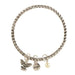 Bracelet Rope with Pearls and Angels - Pura Vida Books