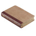 Brown Half-bound Faux Leather Compact King James Version Bible - Pura Vida Books