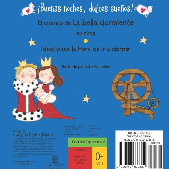 ¡Buenas noches, dulces sueños! La bella durmiente - Pura Vida Books