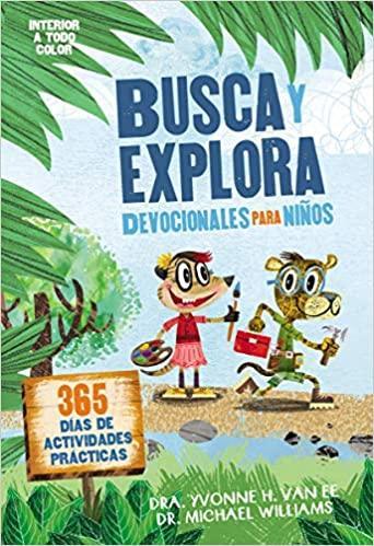 Busca y explora – Devocionales para niños: 365 días de actividades prácticas - Pura Vida Books