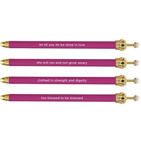 Cabana Crown Pen - Rosado - Pura Vida Books