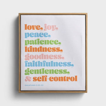 Candace Cameron Bure - Fruit of the Spirit - Inspirational Wall Decor - Pura Vida Books