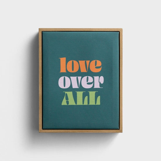 Candace Cameron Bure - Love Over All - Inspirational Wall Decor - Pura Vida Books